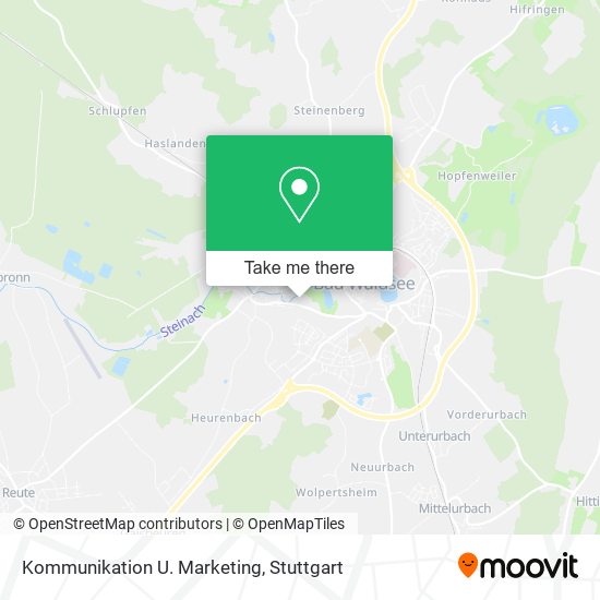 Kommunikation U. Marketing map