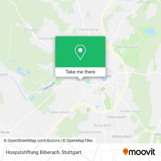 Hospizstiftung Biberach map