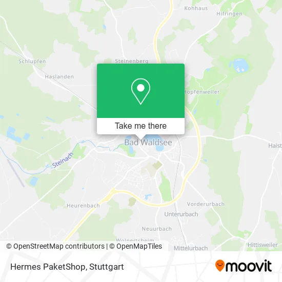 Карта Hermes PaketShop