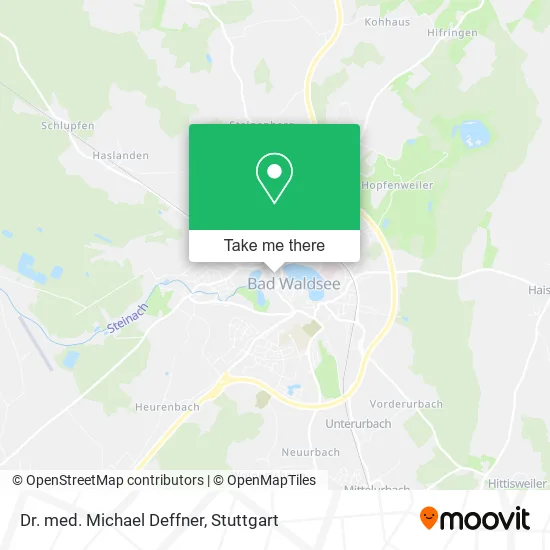 Карта Dr. med. Michael Deffner