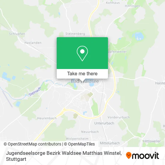 Карта Jugendseelsorge Bezirk Waldsee Matthias Winstel