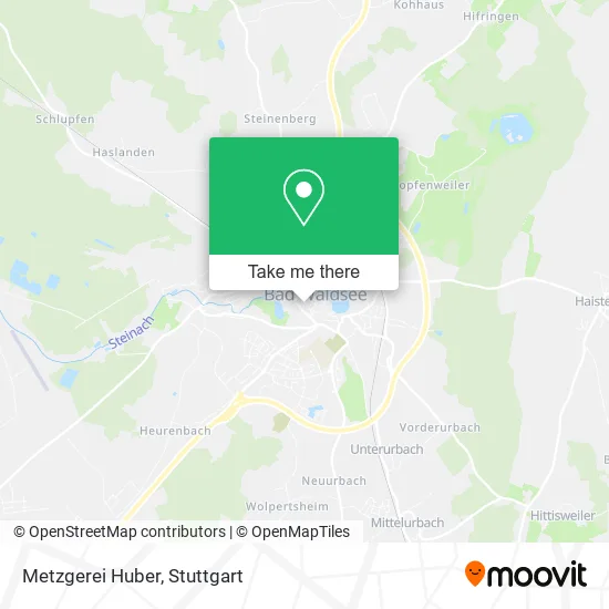 Карта Metzgerei Huber