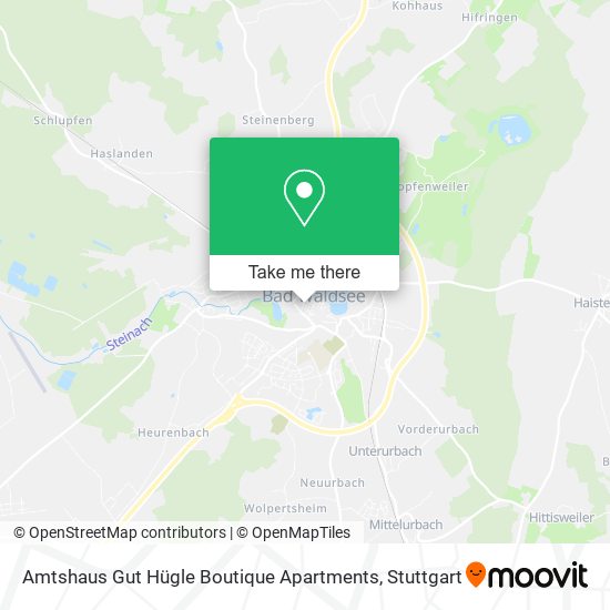 Amtshaus Gut Hügle Boutique Apartments map
