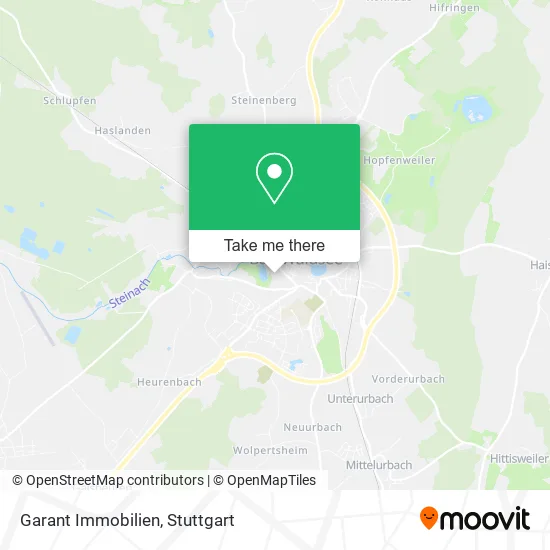 Карта Garant Immobilien