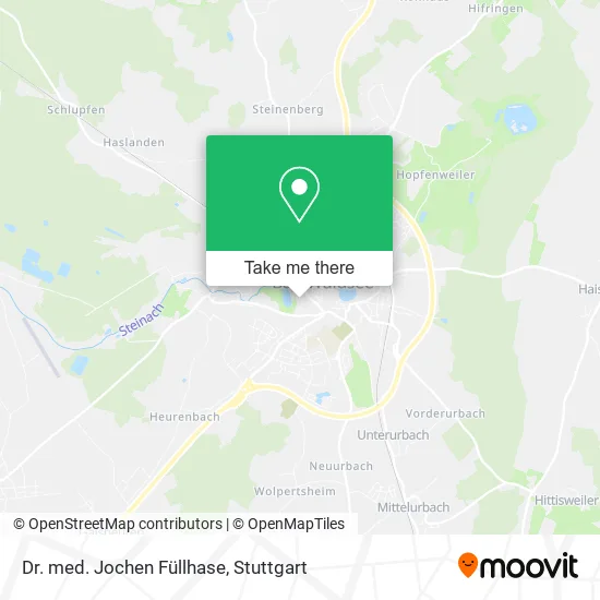 Карта Dr. med. Jochen Füllhase