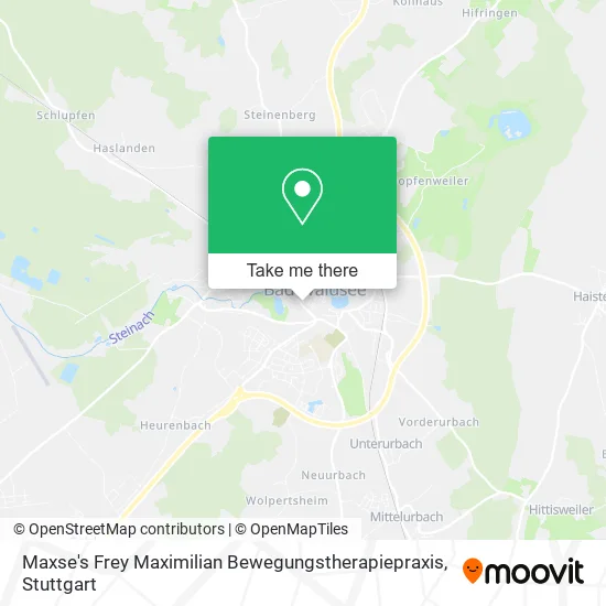 Карта Maxse's Frey Maximilian Bewegungstherapiepraxis