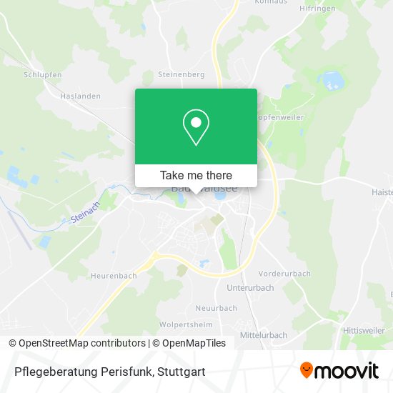Pflegeberatung Perisfunk map
