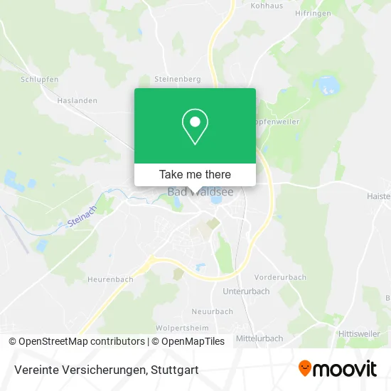 Карта Vereinte Versicherungen