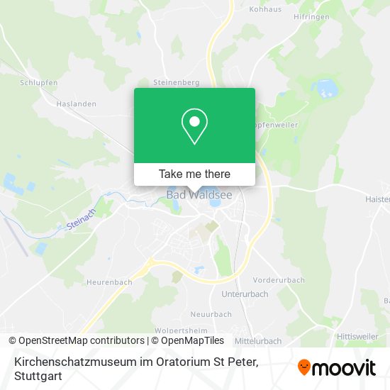 Карта Kirchenschatzmuseum im Oratorium St Peter