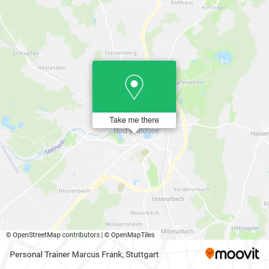 Карта Personal Trainer Marcus Frank