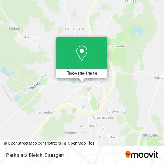 Карта Parkplatz Bleich