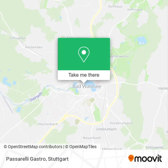 Карта Passarelli Gastro
