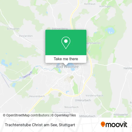 Карта Trachtenstube Christ am See