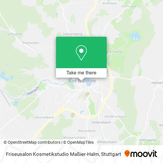 Карта Friseusalon Kosmetikstudio Maßier-Halm