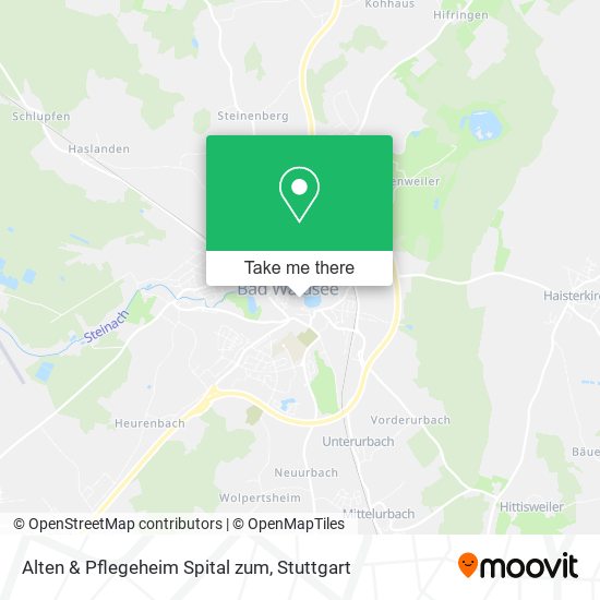 Alten & Pflegeheim Spital zum map