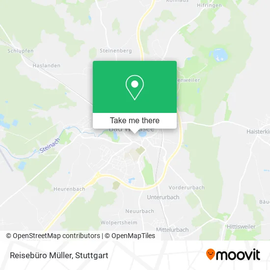 Карта Reisebüro Müller