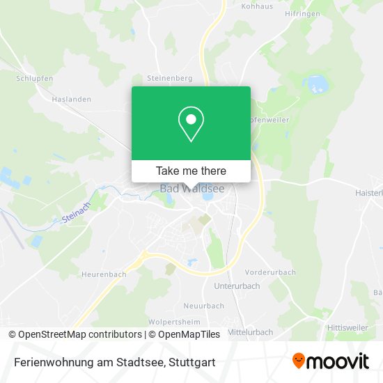 Ferienwohnung am Stadtsee map