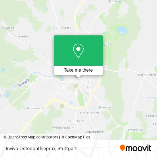 Карта Invivo Osteopathieprax
