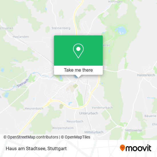 Карта Haus am Stadtsee