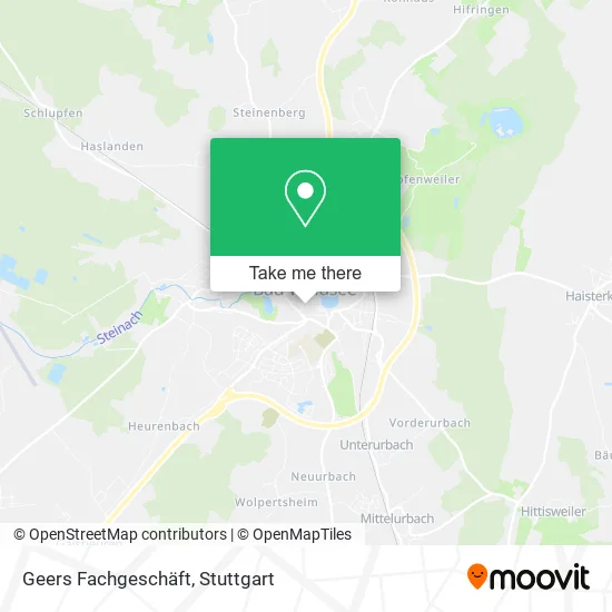 Карта Geers Fachgeschäft