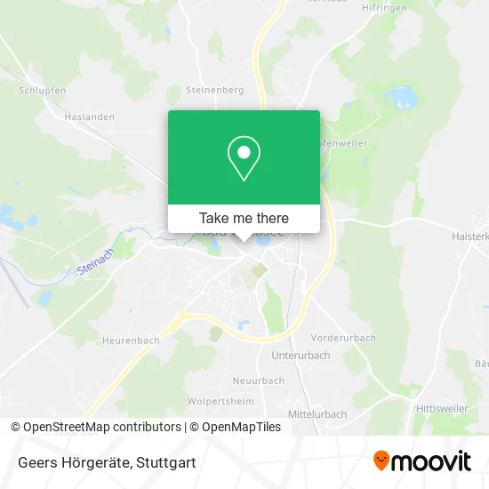Карта Geers Hörgeräte