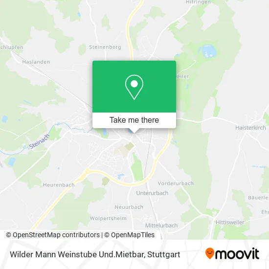 Карта Wilder Mann Weinstube Und.Mietbar