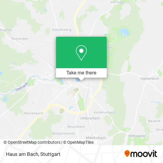 Карта Haus am Bach