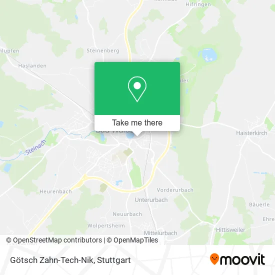 Карта Götsch Zahn-Tech-Nik