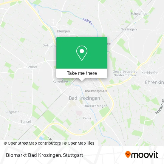 Карта Biomarkt Bad Krozingen