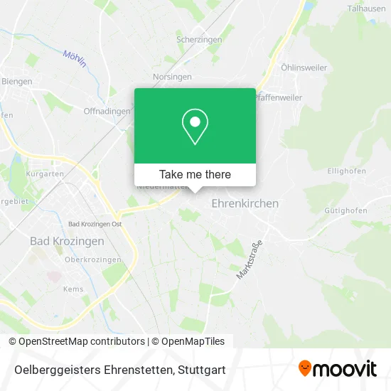 Карта Oelberggeisters Ehrenstetten