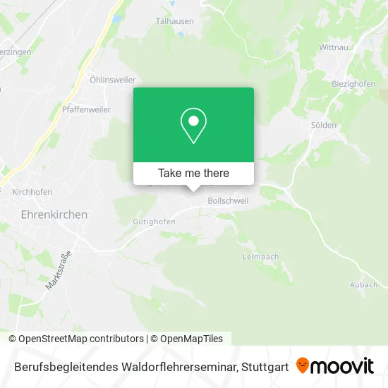 Карта Berufsbegleitendes Waldorflehrerseminar