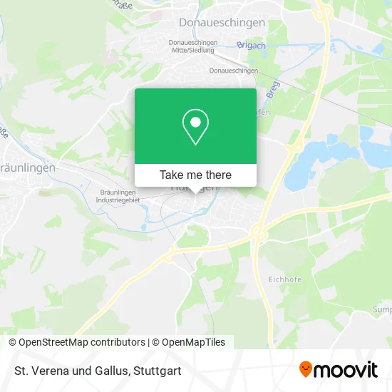 Карта St. Verena und Gallus