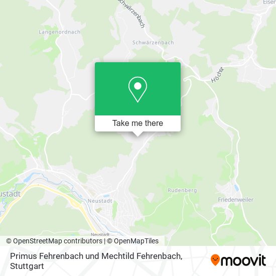 Primus Fehrenbach und Mechtild Fehrenbach map