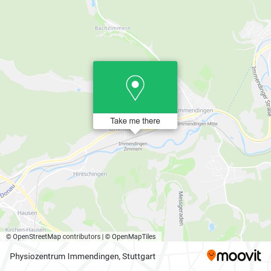 Physiozentrum Immendingen map