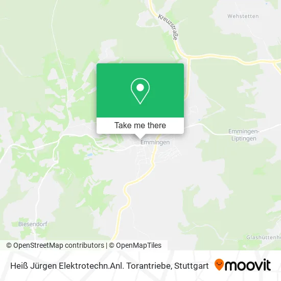 Карта Heiß Jürgen Elektrotechn.Anl. Torantriebe