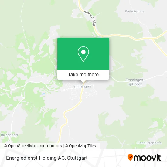 Карта Energiedienst Holding AG