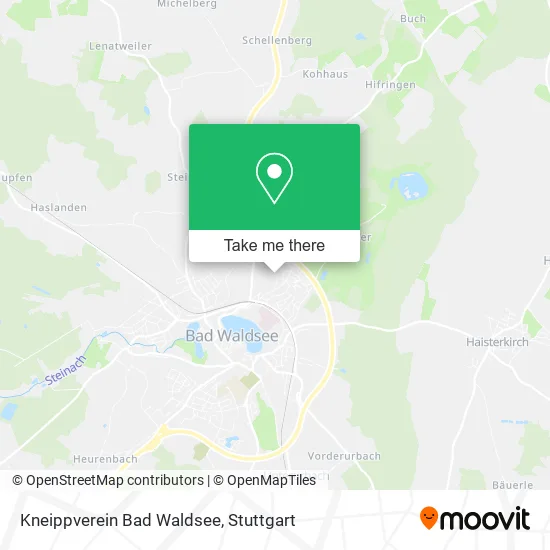 Карта Kneippverein Bad Waldsee