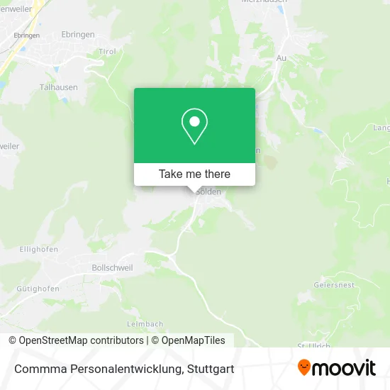 Commma Personalentwicklung map