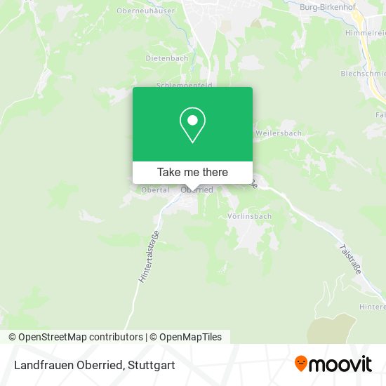 Landfrauen Oberried map