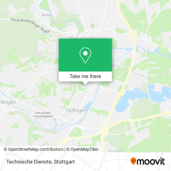 Карта Technische Dienste