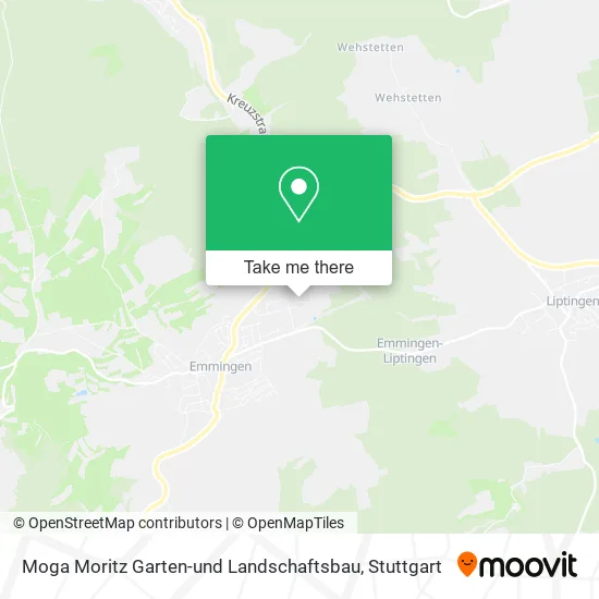 Карта Moga Moritz Garten-und Landschaftsbau