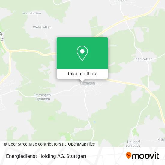 Карта Energiedienst Holding AG