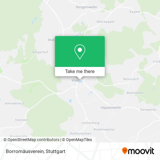 Borromäusverein map