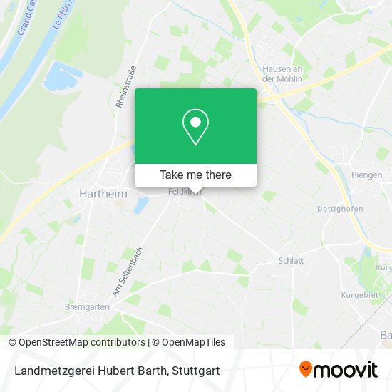 Landmetzgerei Hubert Barth map