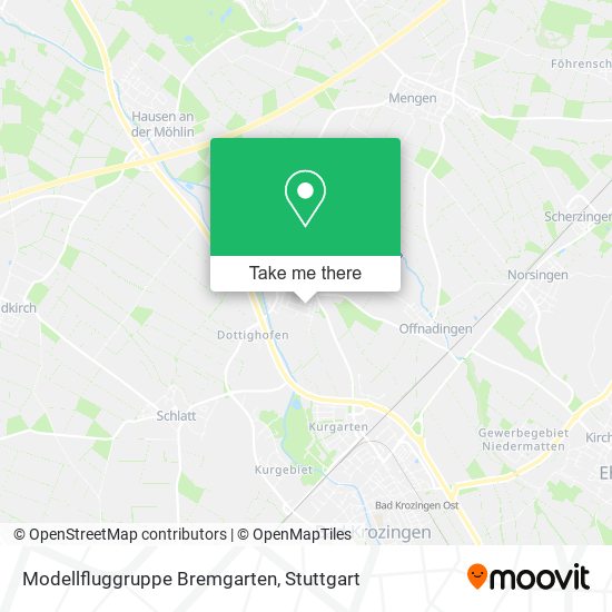 Modellfluggruppe Bremgarten map