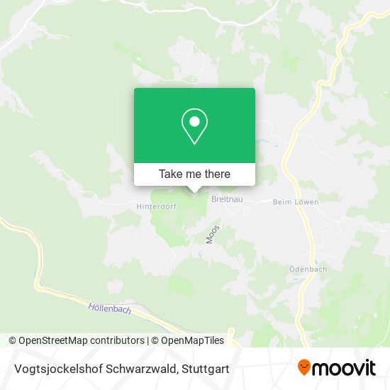 Карта Vogtsjockelshof Schwarzwald