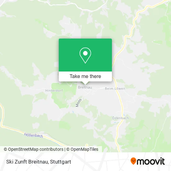 Карта Ski Zunft Breitnau