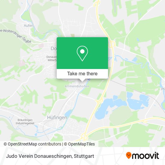Карта Judo Verein Donaueschingen