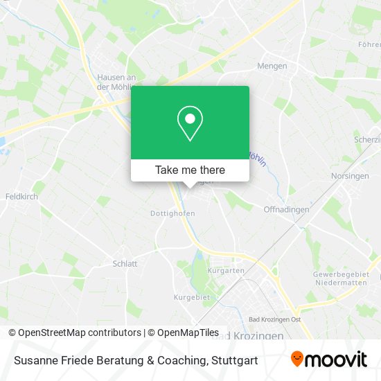 Susanne Friede Beratung & Coaching map