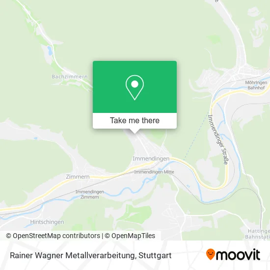 Карта Rainer Wagner Metallverarbeitung